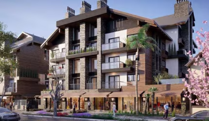 Apartamento 01 Dorm. à venda no Bairro Centro com 62 m² de área privativa - 1 vaga de garagem