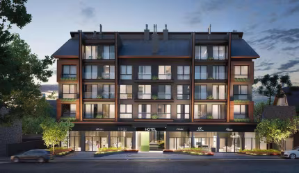 Apartamento 02 Dorm. à venda no Bairro Centro com 76 m² de área privativa - 1 vaga de garagem