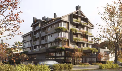 Apartamento 02 Dorm. à venda no Bairro Centro com 74 m² de área privativa - 1 vaga de garagem