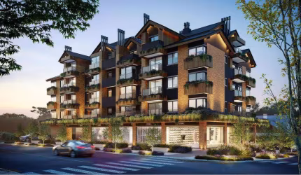Apartamento 02 Dorm. à venda no Bairro Centro com 67 m² de área privativa - 1 vaga de garagem