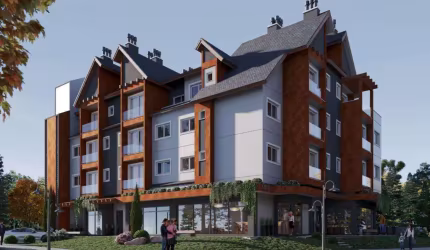 Apartamento 01 Dorm. à venda no Bairro Avenida Central com 57 m² de área privativa - 1 vaga de garagem