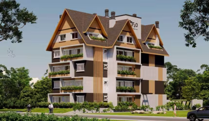 Apartamento 02 Dorm. à venda no Bairro Carniel com 78 m² de área privativa - 1 vaga de garagem