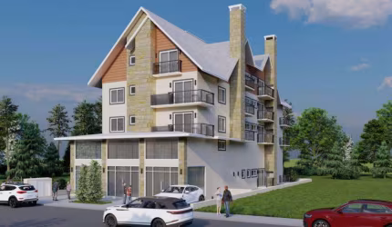 Apartamento 02 Dorm. à venda no Bairro Centro com 90 m² de área privativa - 2 vagas de garagem