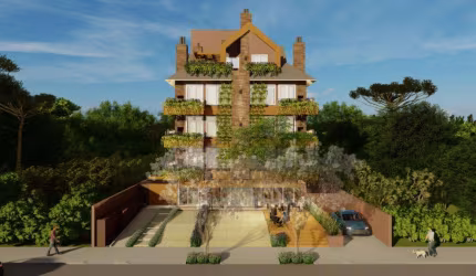 Apartamento 01 Dorm. à venda no Bairro Centro com 50 m² de área privativa - 1 vaga de garagem