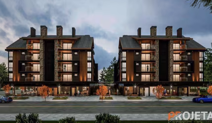Apartamento 02 Dorm. à venda no Bairro Centro com 87 m² de área privativa - 1 vaga de garagem