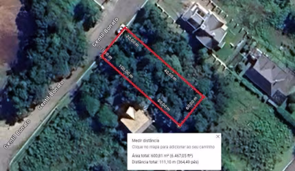 Terreno à venda no Bairro Vale das Colinas com 600 m² de área privativa
