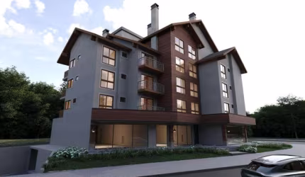 Apartamento 01 Dorm. à venda no Bairro Centro com 53 m² de área privativa - 1 vaga de garagem