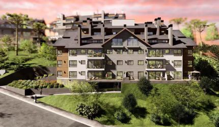Apartamento 01 Dorm. à venda no Bairro Moura com 54 m² de área privativa - 1 vaga de garagem