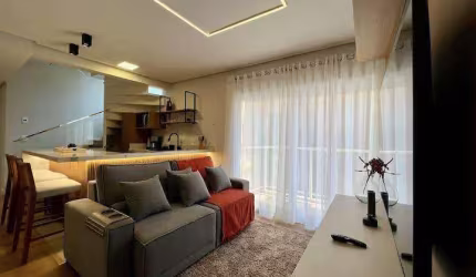 Apartamento 01 Dorm. à venda no Bairro Centro com 54 m² de área privativa - 1 vaga de garagem