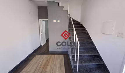 Sobrado com 3 dormitórios para alugar, 78 m² por R$ 2.573,15/mês - Centro - Santo André/SP