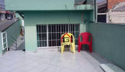 Casa com 2 dormitórios, 260 m² - venda por R$ 480.000,00 ou aluguel por R$ 3.764,56/mês - Jardim do Estádio - Santo André/SP
