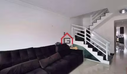 Sobrado com 3 dormitórios à venda, 206 m² por R$ 860.000,00 - Vila Francisco Matarazzo - Santo André/SP