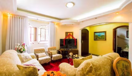 Sobrado à venda, 217 m² por R$ 980.000,00 - Vila Metalúrgica - Santo André/SP