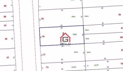 Terreno à venda, 250 m² por R$ 660.000,00 - Parque Erasmo Assunção - Santo André/SP