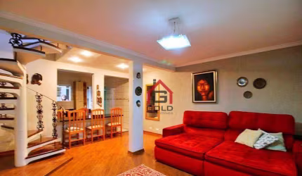 Sobrado com 3 dormitórios à venda, 190 m² por R$ 595.000,00 - Vila Floresta - Santo André/SP