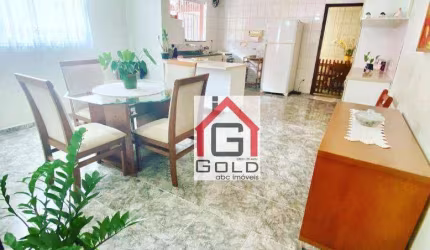 Sobrado com 3 dormitórios à venda, 198 m² por R$ 742.000,00 - Jardim Utinga - Santo André/SP