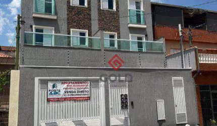 Apartamento com 2 dormitórios à venda, 50 m² por R$ 340.000,00 - Jardim Utinga - Santo André/SP