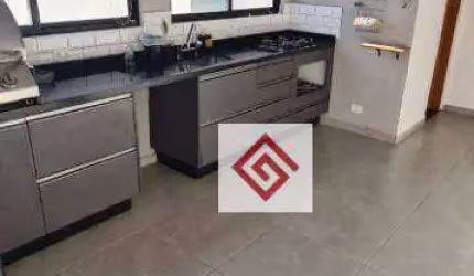 Cobertura com 2 dormitórios à venda, 80 m² por R$ 550.000,00 - Jardim - Santo André/SP