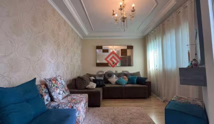 Apartamento com 3 dormitórios para alugar, 87 m² - Vila Curuçá - Santo André/SP