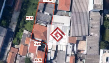 Terreno à venda, 356 m² por R$ 478.000,00 - Vila Zelina - São Paulo/SP