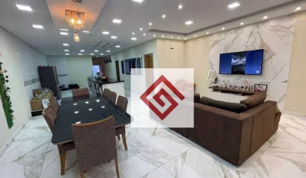 Casa com 5 dormitórios à venda, 455 m² por R$ 1.500.000,00 - Parque das Nações - Santo André/SP