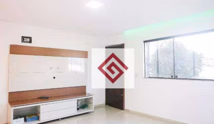 Sobrado com 2 dormitórios para alugar, 150 m² por R$ 2.667,55/mês - Parque Jaçatuba - Santo André/SP