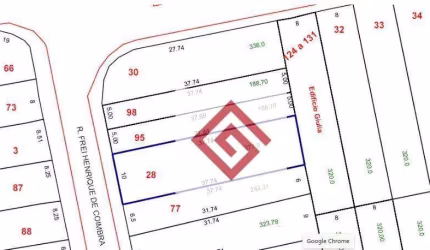 Terreno, 387 m² - venda por R$ 1.262.600,00 ou aluguel por R$ 4.594,00/mês - Santa Teresinha - Santo André/SP