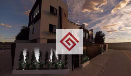 Sobrado com 3 dormitórios à venda, 83 m² por R$ 869.000,00 - Jardim - Santo André/SP