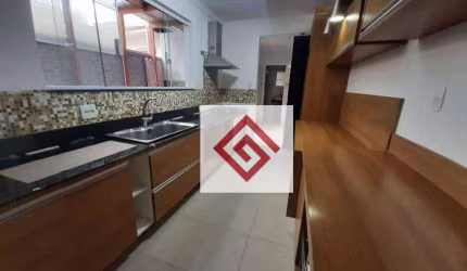 Sobrado com 3 dormitórios para alugar, 200 m² por R$ 5.168,00/mês - Vila Alpina - Santo André/SP