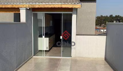 Cobertura à venda, 104 m² por R$ 530.000,00 - Vila Camilópolis - Santo André/SP
