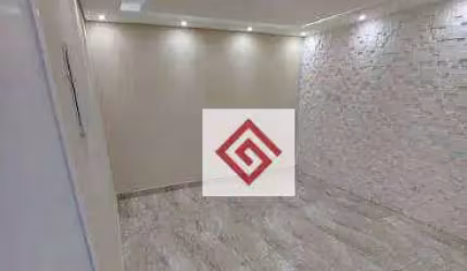 Apartamento com 2 dormitórios à venda, 56 m² por R$ 410.000,00 - Vila Scarpelli - Santo André/SP