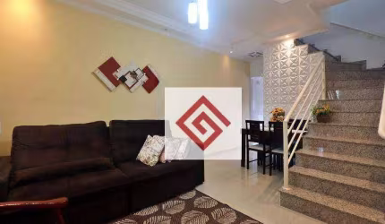Sobrado com 3 dormitórios à venda, 120 m² por R$ 670.000,00 - Vila Alto de Santo André - Santo André/SP