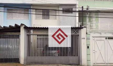 Sobrado com 3 dormitórios à venda, 202 m² por R$ 799.650 - Vila Assunção - Santo André/SP