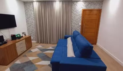Sobrado com 3 dormitórios à venda, 175 m² por R$ 760.000,00 - Vila Homero Thon - Santo André/SP