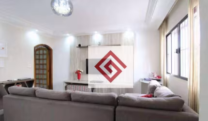 Sobrado com 4 dormitórios, 206 m² - venda por R$ 850.000,00 ou aluguel por R$ 5.573,00/mês - Vila Camilópolis - Santo André/SP