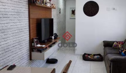 Apartamento com 2 dormitórios à venda, 56 m² por R$ 350.000,00 - Parque São Vicente - Mauá/SP