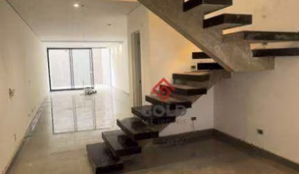 Sobrado com 3 dormitórios à venda, 146 m² por R$ 1.180.000,00 - Vila Camilópolis - Santo André/SP