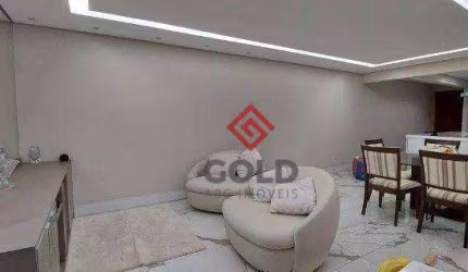 Apartamento para alugar, 117 m² por R$ 8.900,00/mês - Jardim - Santo André/SP