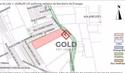 Terreno à venda, 10266 m² por R$ 22.000.000,00 - Dos Casa - São Bernardo do Campo/SP