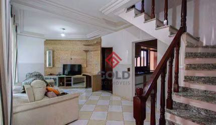 Sobrado com 3 dormitórios à venda, 87 m² por R$ 750.000,00 - Parque das Nações - Santo André/SP