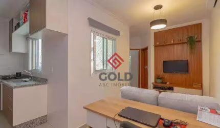 Cobertura com 2 dormitórios à venda, 79 m² por R$ 580.000,00 - Vila Scarpelli - Santo André/SP