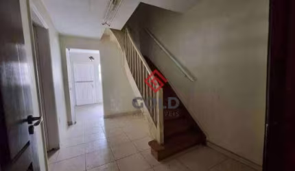 Sobrado com 3 dormitórios para alugar, 133 m² por R$ 4.051,67/mês - Jardim - Santo André/SP