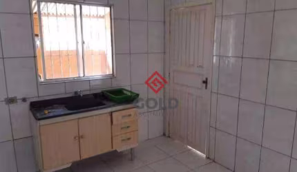 Casa com 1 dormitório para alugar, 40 m² por R$ 850,00/mês - Parque Miami - Santo André/SP