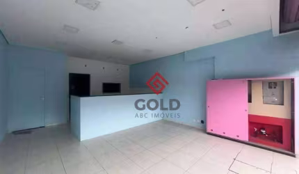 Salão para alugar, 66 m² por R$ 4.881,00/mês - Parque João Ramalho - Santo André/SP