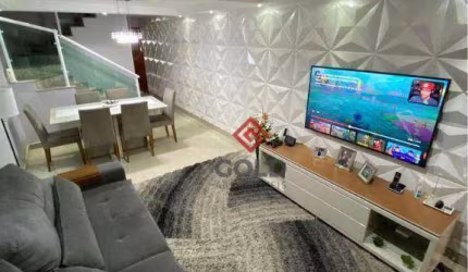 Sobrado com 3 dormitórios à venda, 150 m² por R$ 800.000,00 - Utinga - Santo André/SP