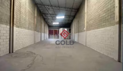 Galpão para alugar, 350 m² por R$ 15.000,00/mês - Utinga - Santo André/SP