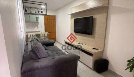Cobertura com 2 dormitórios à venda, 90 m² por R$ 409.000,00 - Vila Vitória - Santo André/SP
