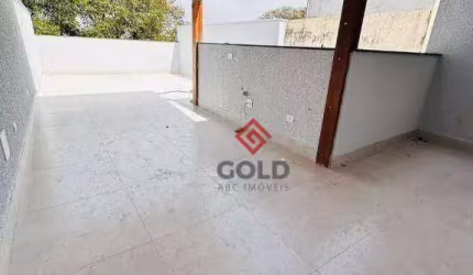 Cobertura com 2 dormitórios à venda, 112 m² por R$ 440.000,00 - Vila Humaitá - Santo André/SP