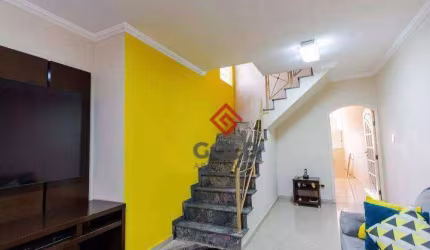 Sobrado com 3 dormitórios à venda, 245 m² por R$ 880.000,00 - Jardim Rina - Santo André/SP