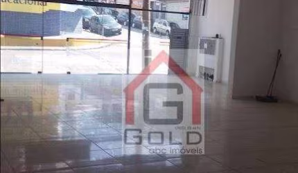 Salão para alugar, 140 m² por R$ 4.750,00/mês - Parque das Nações - Santo André/SP
